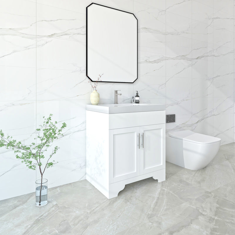 1905  30" Bathroom Vanity Cabinet Set