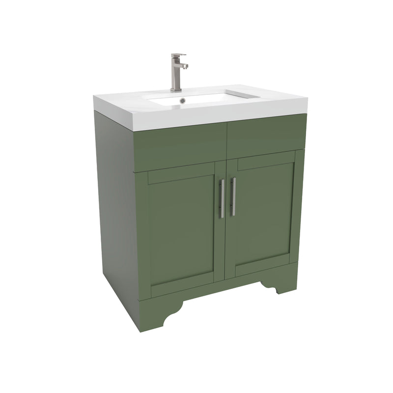 1905  30" Bathroom Vanity Cabinet Set