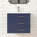 1906  24" Bathroom Vanity Wall Mount Set(Left Side Shelf)