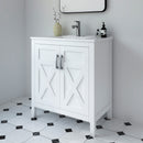 1907  30" Bathroom Vanity Cabinet Set