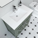 1907  30" Bathroom Vanity Cabinet Set