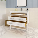 1912  36" Bathroom Vanity Cabinet Set