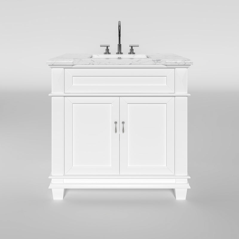 1917  36" Bathroom Vanity Cabinet Set