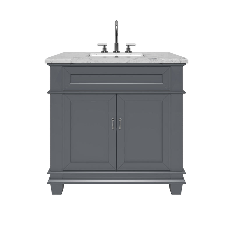 1917  36" Bathroom Vanity Cabinet Set