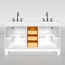 1917  60" Bathroom Vanity Cabinet Set