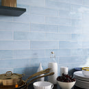 Cyra 2.95"x11.81" Polished Ceramic Subway Wall Tile