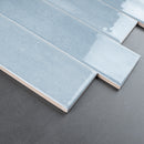 Cyra 2.95"x11.81" Polished Ceramic Subway Wall Tile