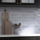 Cyra 2.95"x11.81" Polished Ceramic Subway Wall Tile