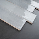 Cyra 2.95"x11.81" Polished Ceramic Subway Wall Tile