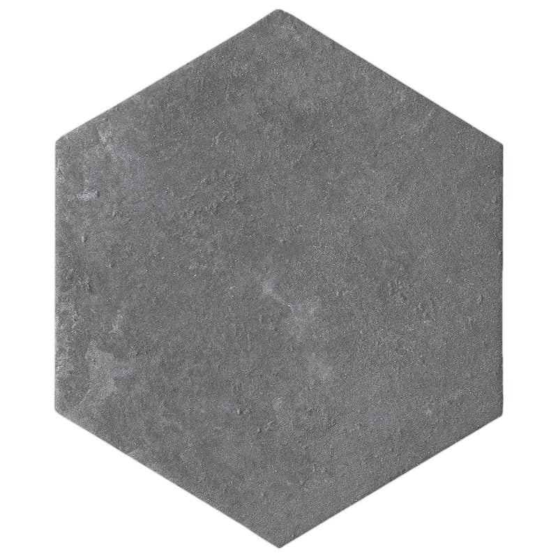 Dakota 7.87"x9.45" Matte Porcelain Floor and Wall Tile - Base Grafito