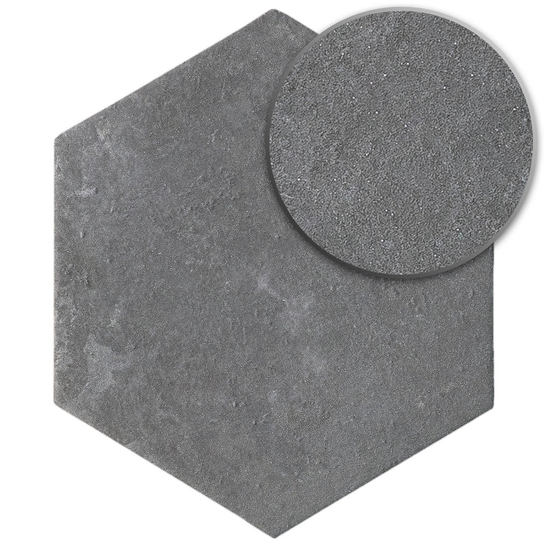 Dakota 7.87"x9.45" Matte Porcelain Floor and Wall Tile - Base Grafito