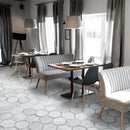 Dakota 7.87"x9.45" Matte Porcelain Floor and Wall Tile - Décor Gray