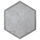 Dakota 7.87"x9.45" Matte Porcelain Floor and Wall Tile - Décor Gray
