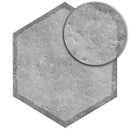 Dakota 7.87"x9.45" Matte Porcelain Floor and Wall Tile - Décor Gray