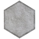 Dakota 7.87"x9.45" Matte Porcelain Floor and Wall Tile - Décor Gray