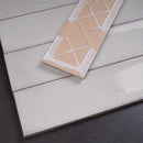IRIS  2.9"x11.8" Polished Ceramic Subway Wall Tile