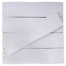 KEZMA  3"x12" Polished Ceramic Subway Wall Tile