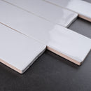 KEZMA  3"x12" Polished Ceramic Subway Wall Tile