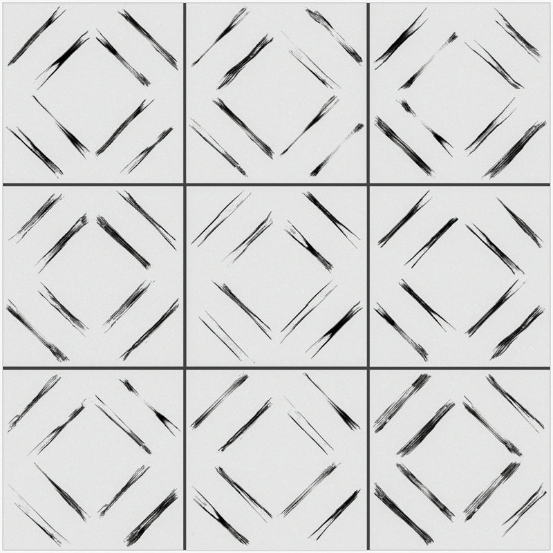 Kenzo 7.9"x7.9" Matte Porcelain Floor and Wall Tile - Dec 02