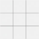Kenzo 7.9"x7.9" Matte Porcelain Floor and Wall Tile - White