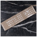 ELEGANCE 3.15"x12.99" Matte Porcelain Floor and Wall Tile - Marquina Gold