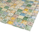 Mediterranean Gold 11.82 in. x 11.82 in. Squares Glossy Glass Mosaic Tile