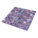 Mediterranean Purple 11.82 in. x 11.82 in. Squares Glossy Glass Mosaic Tile
