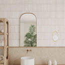 Metropolitan 1.97"x9.85" Matte Ceramic Subway Wall Tile - White