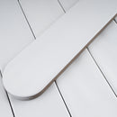 Metropolitan 1.97"x9.85" Matte Ceramic Subway Wall Tile - White