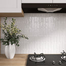 Metropolitan 1.97"x9.85" Polished Ceramic Subway Wall Tile
