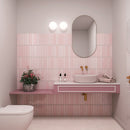 Metropolitan 1.97"x9.85" Polished Ceramic Subway Wall Tile