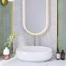 MPS-03  Mother Of Pearl Series - Ellipsy Mosaic Tile