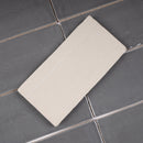 New Country  2.95"x5.9" Polished Ceramic Wall Tile - Asfalt Charcoal Gray