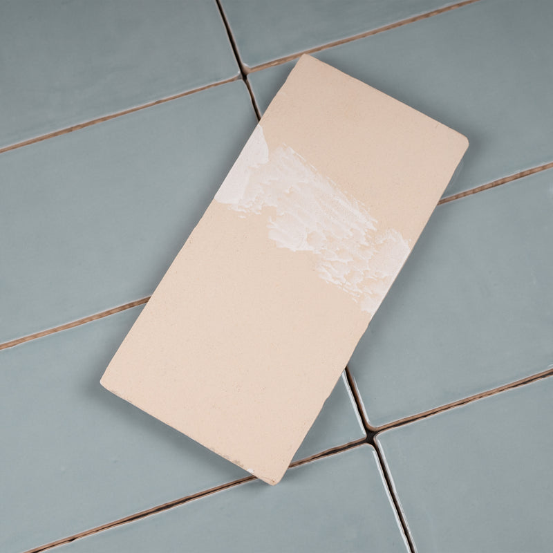 Rectangular Powder Blue Tile NEW COUNTRY 2.95