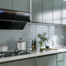 NEW COUNTRY 2.95"x5.9" Polished Ceramic Wall Tile - Powder Blue