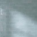 NEW COUNTRY 2.95"x5.9" Polished Ceramic Wall Tile - Powder Blue