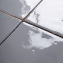 NEW COUNTRY 5.9"x5.9" Polished Ceramic Wall Tile - Ceniza Gray