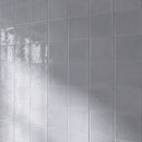 NEW COUNTRY 5.9"x5.9" Polished Ceramic Wall Tile - Ceniza Gray