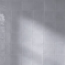 NEW COUNTRY 5.9"x5.9" Polished Ceramic Wall Tile - Ceniza Gray