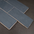 NEW COUNTRY 2.95"x5.9" Polished Ceramic Wall Tile - Deep Blue