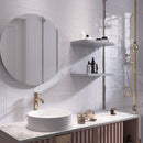 NEW COUNTRY 5.9"x5.9" Polished Ceramic Wall Tile - White