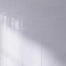 NEW COUNTRY 5.9"x5.9" Polished Ceramic Wall Tile - White