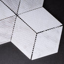 Natural Dorato White Gold 11.42 in. x 13.39 in. Hexagon Polished Marble Mosaic Tile