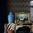 Natural Blanco Black Gold 14.1 in. x 8.9 in. Geometric Polished Marble Mosaic Tile