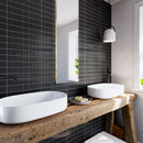 NOVA DECOR 1.97"x11.81" Polished Ceramic Subway Wall Tile
