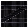 NOVA DECOR 1.97"x11.81" Polished Ceramic Subway Wall Tile