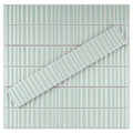 NOVA DECOR 1.97"x11.81" Polished Ceramic Subway Wall Tile