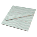 NOVA DECOR 1.97"x11.81" Polished Ceramic Subway Wall Tile