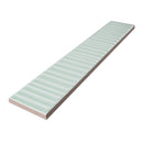 NOVA DECOR 1.97"x11.81" Polished Ceramic Subway Wall Tile