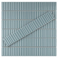 NOVA DECOR 1.97"x11.81" Polished Ceramic Subway Wall Tile